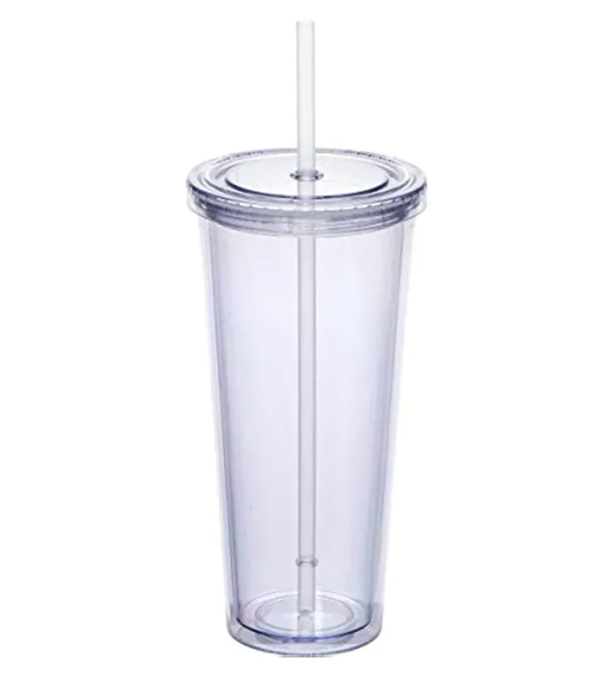 24 oz Acrylic Snowglobe Cup