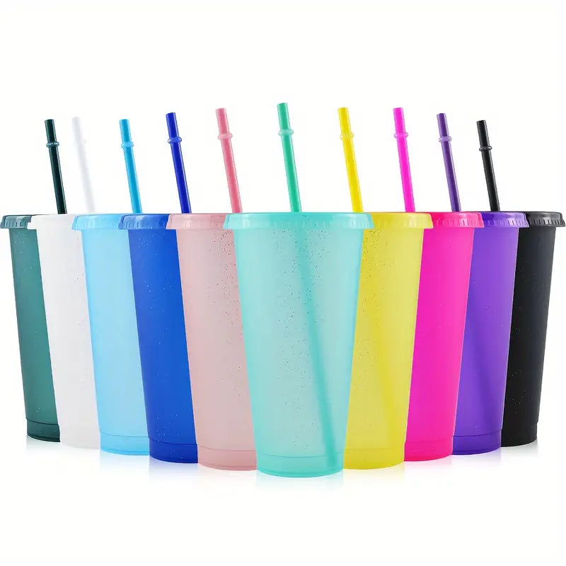 24 oz Coloured Plastic Cold Cup